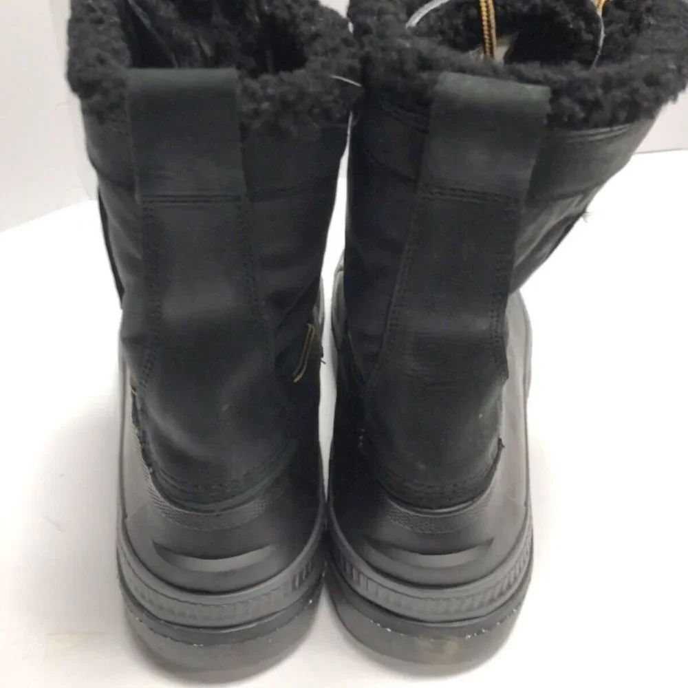 Sperry Mens Ice Bay Tall Waterproof Boot Black Size 8 M